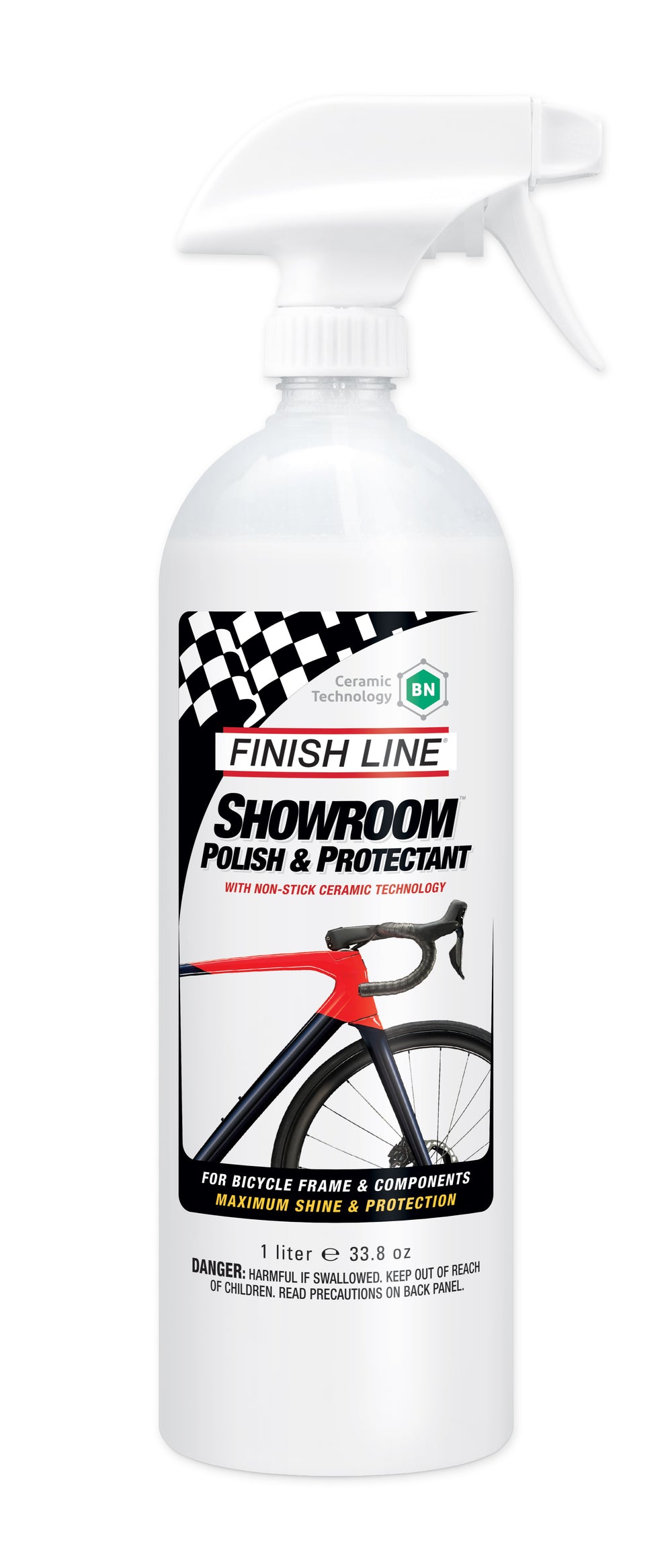 Finish Line Showroom Polish & Protectant (bornitrid) 1L spray flaske