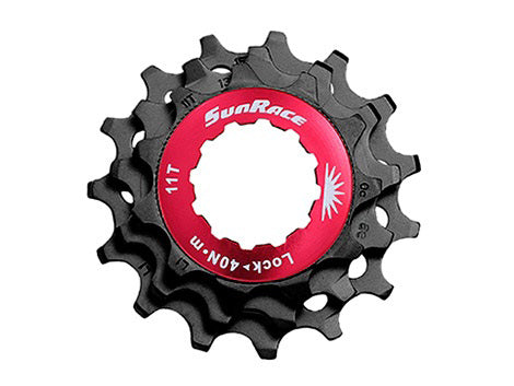 SunRace klinge 12sp 11/13/15T inkl. låsering sort
