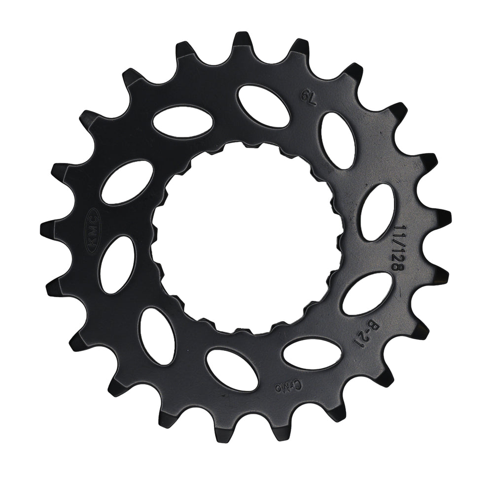 Gearhjul KMC E-bike 21t Bosch gen 2 CrMo Sort 1/2x3/32-1/2x11/128" BSFB5021 3500km+
