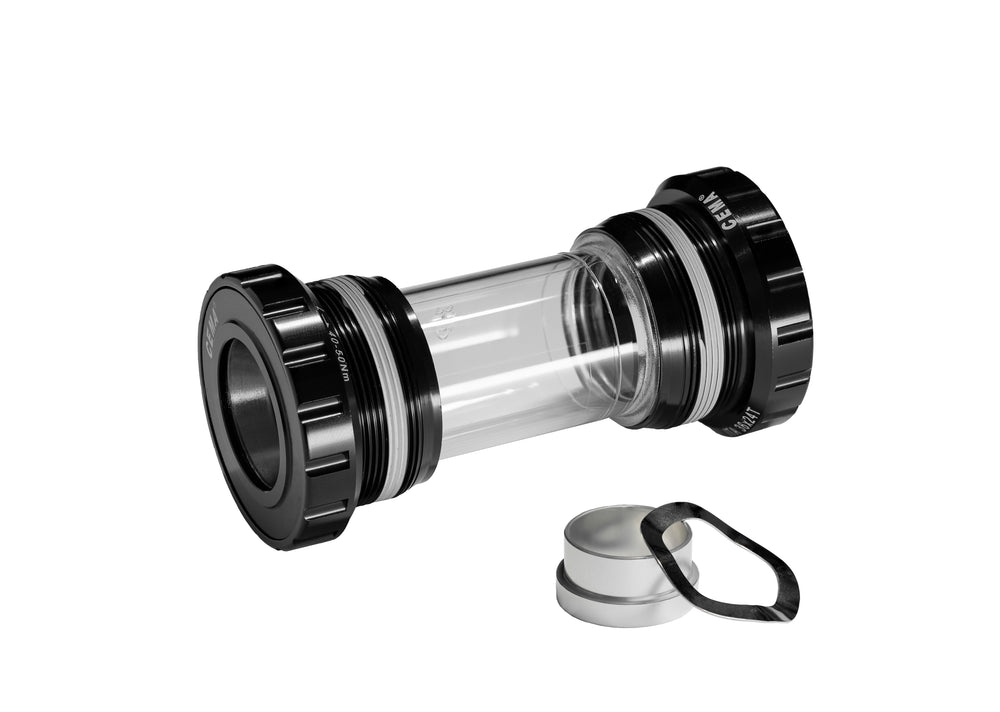Cema Krankboks ITA Ø24-22spindel Sram GXP. Udv. skåle, 36x24T. Lejer i rustfrit stål. Rammebredde: 70 mm.