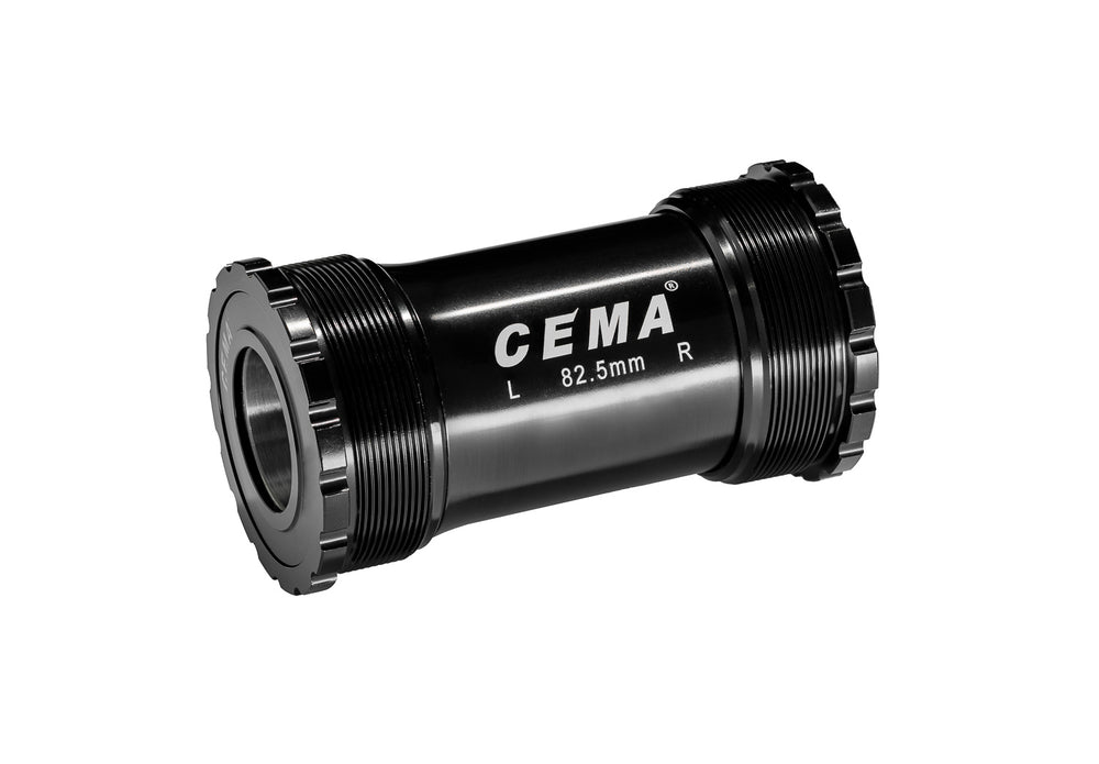 Cema Krankboks T45/Threadfit 82,5 Ø24 spindel. Shimano. Diameter T45, M45x1. Lejer i rustfrit stål. Rammebredde: 82,5 mm.