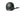 Thousand Heritage cykelhjelm i stealth black, set fra en vinkel, der viser det elegante design og den matte overflade.