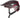 Cykelhjelm Abus Cliffhanger Wildberry Red på en hvid baggrund, viser hjelmens aerodynamiske design og dybe røde farve.