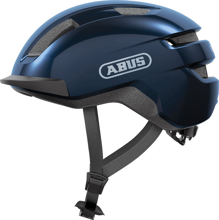 Produktbillede af Hjelm Purl Y Midnight Blue, en stilfuld cykelhjelm i en dyb midnatsblå farve.