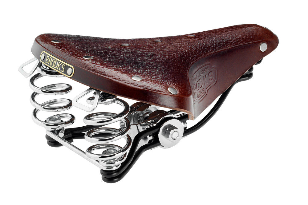 Brooks B66 Short sadel 205240mm brun