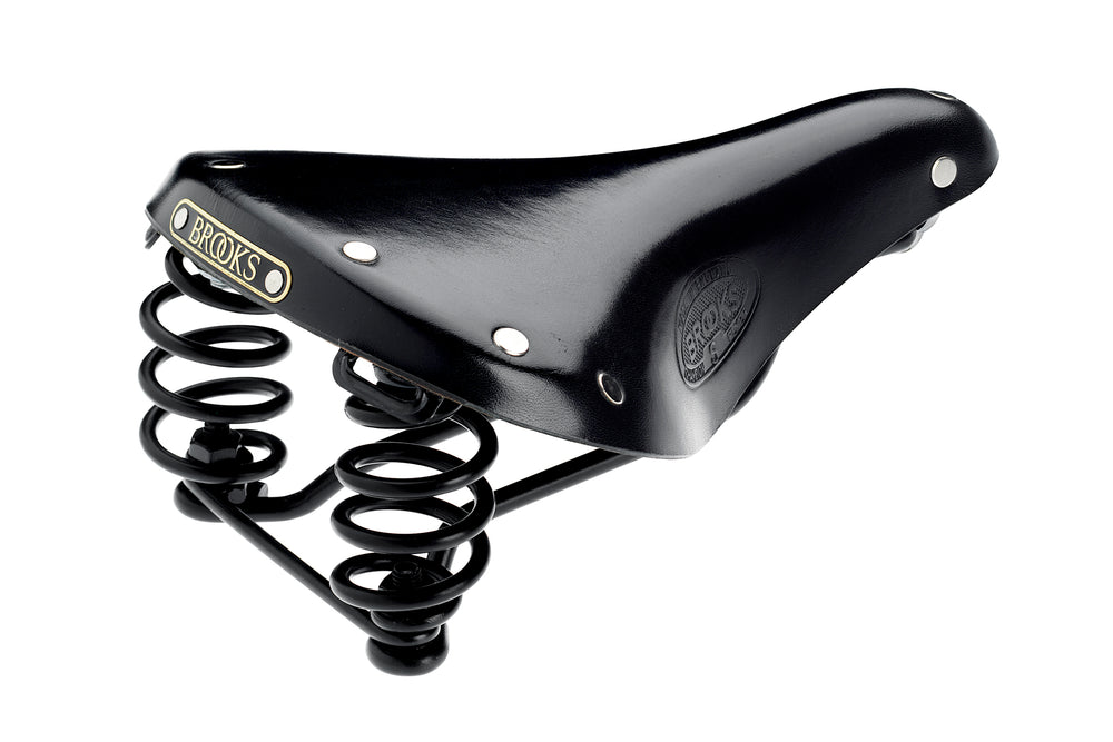 Brooks Flyer Short sadel 175242mm sort