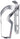 ZIPP Bottle cage Alumina Silver