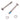 SRAM Spare part Mounting Bolts