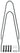 SKS U-stays skærmstiver kit Velo42Velo47 305-325mm sæt sort