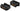 Bike Attitude City pedal pp bodyTPR ramme boron aksel 916in 392g sortsort