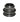 Styrfittings TH 805ST stål m. gev. semi integreret 118in stabelh. 25mm Ø44 sort