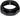 Topmøtrik til 1in styrfittings 22,2mm sort