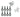 SKS Spare part Set of bolts/ nuts/ end