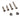 SRAM Spare part Bolt Kit For X01 DH