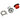 SRAM Spare part Bolt Kit Rear
