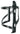 SKS Dual SC flaskeholder sidecage højre polycarbon 29g matsort