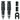 SKS Schwalbe Clik valve core kit Black