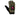 Muc-Off MTB Ride Glove i sort med åndbare materialer og gummieret håndflade, designet til at give godt greb og komfort under mountainbiking.