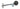 XLC Horn DD-H01 Chrome/Black