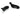 XLC Bar ends BE-06 125 mm Black