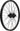 LiTE baghjul 20in/406-21 D/W F/V disc 6B kassette 8-12s MTB QR sort