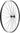 LiTE forhjul 27,5in 584-20 D/W QR sort