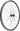 LiTE forhjul SPEED-III 700C/622-15 D/W QR sort