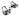 Pedal Bikepartner Look ARC/Delta komp. (sort) inkl. røde klamper 9/16. 