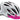 Hvid og pink MET 20Miles Lady cykelhjelm i størrelse 52-58 cm, designet til kvinder.