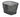 Kurv BikePartner Randers Sort Front Net L31xB24xH22cm m/st.stamme beslag.  Barne 22-24"