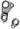 Geardrop GH-182    Scott (hanger + axle cap)