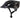 Abus Raxtor cykelhjelm i Onyx Black, designet til optimal sikkerhed og komfort med justerbar pasform og ventilationssystem.