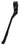 AtranVelo Mooveable (1240-F-71) støtteben Flex 24-28in oval bagstelsmont. sort