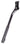 AtranVelo Parko (1206-71) støtteben DV 24-29in just. bagstel KSA18mm (el) sort