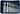 UNIOR Set of open end wrenches in bag