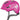 Smiley 3.0 pink butterfly med farverige detaljer, set fra siden.