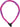 ABUS kædelås 4804 pink - Billedet viser en pink ABUS kædelås 4804, der er robust og stilfuld til cykelsikkerhed.