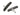 Bike Attitude MTB improved groove bremsesko par V-bremse 72mm cartridge sort