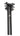 Bike Attitude sadelpind 27,2x400mm sort