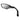 Bike Attitude sidespejl venstre justerbar HD-glas til 21-26mm styr