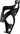 Bike Attitude flaskeholder plast sort