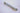 Pedalarm 170mm venstre standard firkant sølv