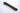 Pedalarm 170mm venstre standard firkant sort