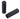 Jagwire yderkabelende (BOT115-4F) plast STI til 4mm sort (100 stk)