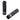 Jagwire (BOT060BJ) yderkabelende line end cap alu 5mm sort (50 stk)