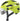 Hyban 2.0 Ace Signal Yellow cykelhjelm set fra siden, med en iøjnefaldende gul farve og reflekterende detaljer for øget synlighed og sikkerhed.