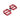 Pedal BBB Enigma matrød CrMo aksel luk.leje alu 9/16 BPD-38 95x100cm 339g par