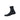 Performance Mid Socks 3Pairs Black L-XL (Size 45-48)