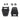 SHIMANO Udskiftelig løs hæl Black