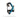Flaskeholder Alu venstre alloy sort/blå